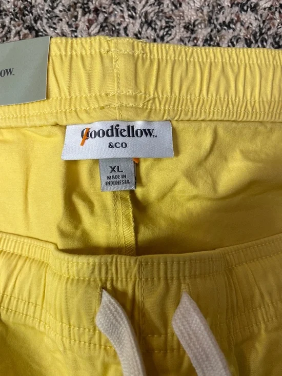 Goodfellow & Co. Mens Yellow 7” Pull On Everyday Shorts Size XL | NWT - Picture 6 of 7